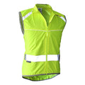 Salzmann Reflective Running Vest | Lightweight, Breathable Hi Vis Vest - size: Medium