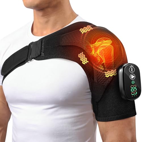 Shoulder Massager Heating Pad for Pain Relief Rotator Cuff, FSA Approved