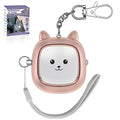 Safe Sound Personal Alarm, 130 dB Loud Siren Song Emergency Security Alarm Keychain with LED Light, Personal Sound Safety Siren for Women, Men, Children, Elderly(Rose Gold) - color: Rose Gold
