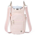 Telena Water Bottle Holder with Strap RFID Crossbody Bags for Women - color: Pink