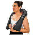 COMFIER Shiatsu Neck and Shoulder Massager with Heat,White Elephant Gifts for Adults,4D Deep Kneading Massage Pillow with Heat, Back Massager, Pillow Massage,Jet Black - color: Jet Black