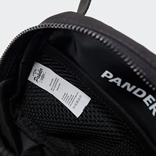 Pander Crossbody Belt Bag for Women and Men, Travel and Everyday Use, Black - color: Black