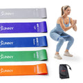 Sunny Health & Fitness 5-Level Resistance Loop Bands for Strength Training