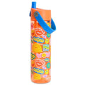 Elemental Splash 26oz Tritan Plastic Reusable Water Bottle w/Straw & Strap - color: Good Vibes, size: 26 Ounces