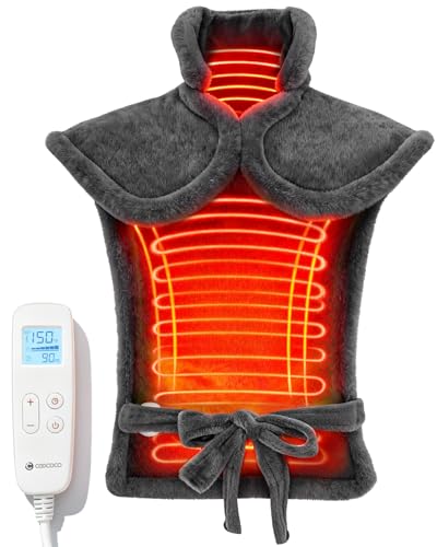 CooCoCo FSA Eligible Heating Pad for Back Pain Relief, 24 * 33 inch - size: 24'' * 33''