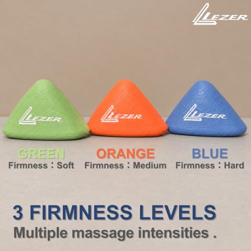 Trigger Massage Point, 3-Angle Deep Tissue Massager, Muscle Release, Orange - style: 01 - Trigger Orange