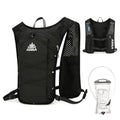 TRIWONDER Hydration Vest Running Backpack for Men & Women, Water Pack for Hiking, Camping, Climbing & Cycling, Lightweight Daypack - color: 01 Black - with 1.5L Water Bladder