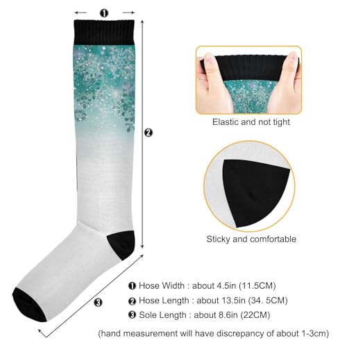 Wusikd Pirate Skulls Compression Socks for Women and Men Circulation Cute Long Socks for Athletic Running 1 - color: Multi 34