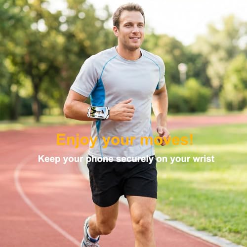 Wristband Phone Holder Mobile Phone Black Wrist Band