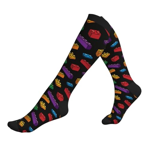 Compression Socks Circulation 15-20 Mmhg Knee High - color: Building Block