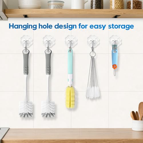 14 Pcs Bottle Brush Cleaner Set for Bottles, Cups and Straws Cleaning