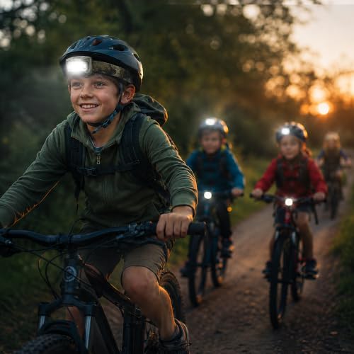 EverBrite Headlamp, 300 Lumens LED Head Lamp for Kids & Adults, Red Light - color: Camo