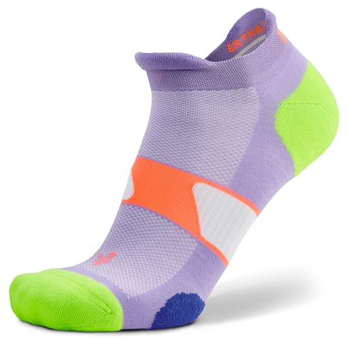 Balega Unisex Adult UltraGlide Friction-Free No-Show Running Socks (1-Pair) - color: Lavender, size: Small