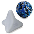 Manual Trigger Point Massager Ball–Deep Tissue Massage Tool - color: Stone Gray