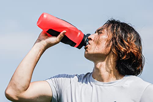 Under Armour 32oz Playmaker Squeeze Water Bottle - color: Blaze Orange/Blaze Orange