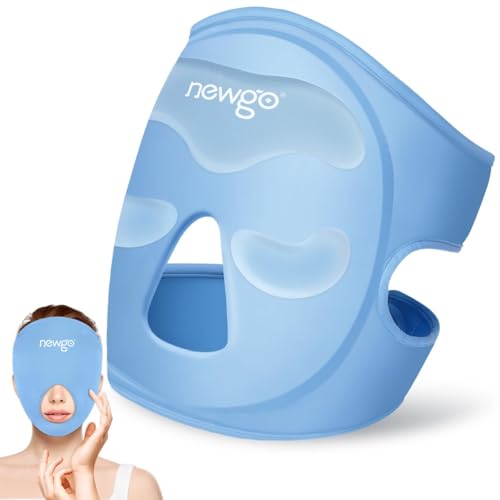 NEWGO Cooling Face Eye Mask for Puffy Eyes, Cold Face Ice Pack