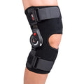 Condylar Hinged Knee Brace for Ligament Injury (X-Large- Short) - size: X-Large, style: Rally Rom Short