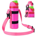 EasyAcc Water Bottle Holder Strap Sling, for Owala FreeSip 24 32 40 oz, Hydro Flask, Cirkul, Yeti, Stanley Flip, Universal Water Bottles, with Carabiner, for Walking Curise Travel (Bottle Excluded) - color: All the Berries