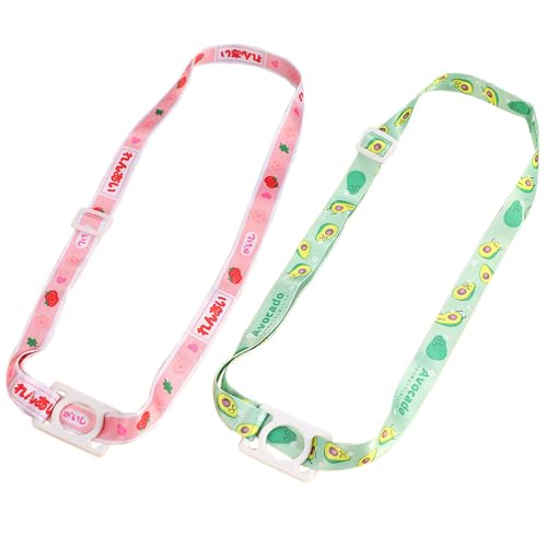 Mineral Water Shoulder Strap, 2 Pcs Silicone 22 Inch Adjustable Length for Carrying a Water Bottle Outdoors
