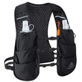 Haimont 5L Trail Running Hydration Vest with Soft Flasks - color: Black, size: Large