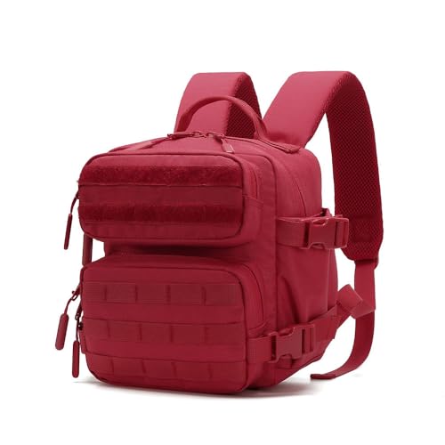 9L/20L Mini Backpack for Men and Women, Small Backpack for Gym Hiking Travel Sports Running - color: 9l-red