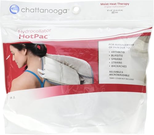 Chattanooga Hydrocollator Moist Heat HotPacs - 10" x 24" - size: 10x24 Inch (Pack of 1)