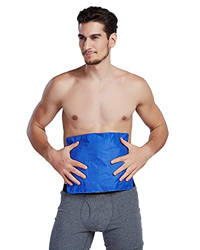 Koo-Care Large Gel Ice Pack for Injuries Reusable Flexible Hot Cold Therapy Compress - Pain Relief for Shoulder Rotator Cuff Hip Back Knee Ankle Replacement Post-Surgery Recovery (L, 11" x 14") - size: 11 x 14 Inch (Pack of 1)