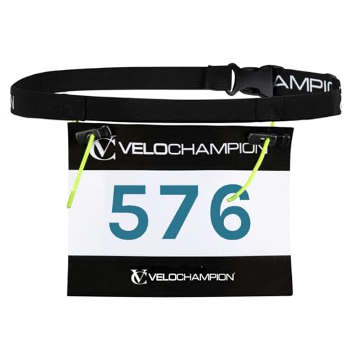 VeloChampion Triathlon Race Number Running Belt, X-Small, 1 Pack - size: X-Small