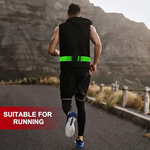 PATIKIL Reflective Belts, High Visibility Running Belt High Visibility Grow Belt Adjustable Safety Gear