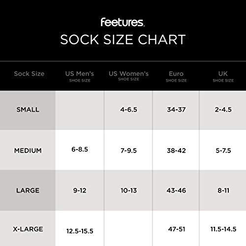 Feetures Elite Light Cushion Mini Crew Sock - color: Dark Gray, size: Large