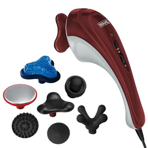 Wahl Hot Cold Therapeutic Light Vibratory Corded Massager for Pain Relief