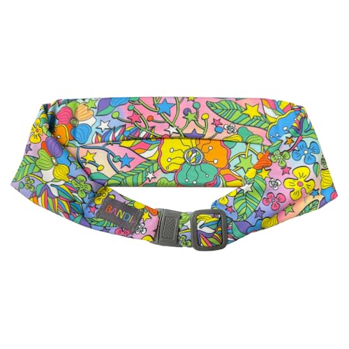 BANDI KIDS Pocket belt for Medical, Sports, Play Comfortable fit Adjustable waist pack, Made In USA - color: Daydream