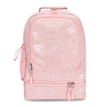 Bentgo Kids 2-in-1 Backpack & Insulated Lunch Bag with Padded Straps - color: Glitter Edition - Petal Pink, size: Kids Large