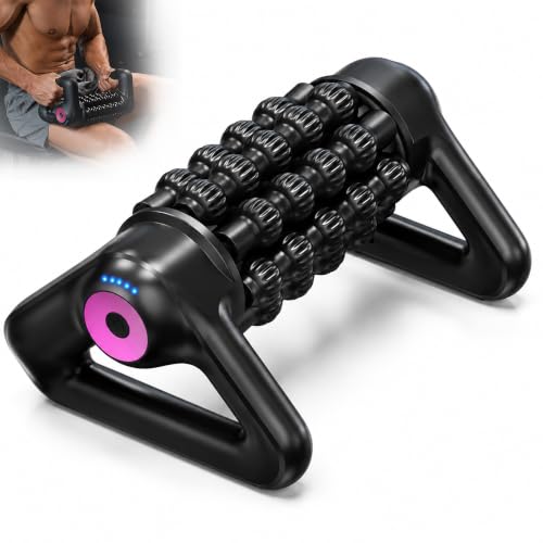 Electric Multi Roller Massager, 5-Speed Cordless Relaxer for Feet & Legs