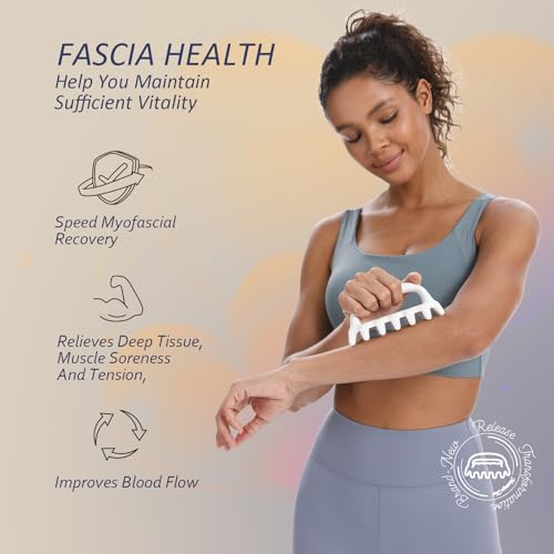 Fascia Massage Tool Blaster for Cellulite Massager,Release Lymphatic Drainage - Skin Tightening,Reduce Cellulite,Trigger Points Massager,Relieving Muscle Soreness for Whole Body