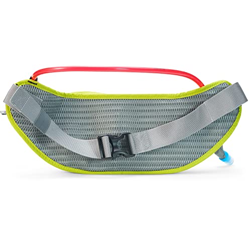 USWE Zulo Hydration Hip Pack - with Organizer and Side Pockets, Bounce Free Hip Belt (2L, Yellow) - color: Yellow, size: 2L