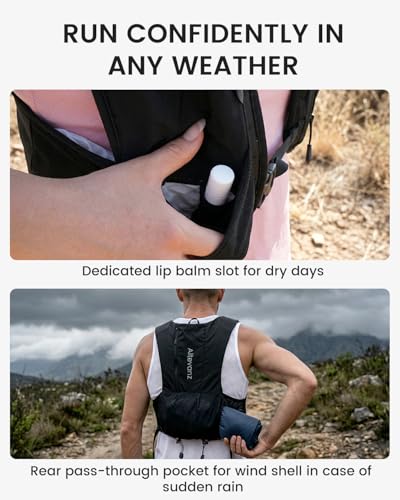 Running Vest for Women Men, 29″-37″, Lightweight Hydration Vest