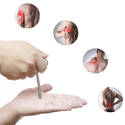 Stainless Steel Trigger Point Massage Tool-Deep Tissue Massage- Reflexology Acupressure Massage Tools for Myofascial Release Relief Pain
