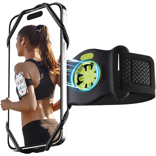 Bone Run Tie Connect Kit 2 - Magnetic, Quick Release Running Phone Armband