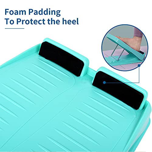 Slant Board, Adjustable Incline Board and Calf Stretcher, Stretch Board for Stretching Tight Calves or Plantar Fasciitis，Foot Stool Adjustable Strength Training Equipment Leg Exercise Machines