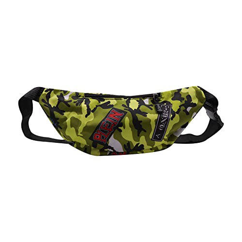 AIBEARTY Kids Fanny Pack Boys Small Camouflage Waist Pack Belt Waist Bag Pack Pouch with Adjustable Strap for Children Sport Running, Camping, Trip B-Yellow - color: B Yellow