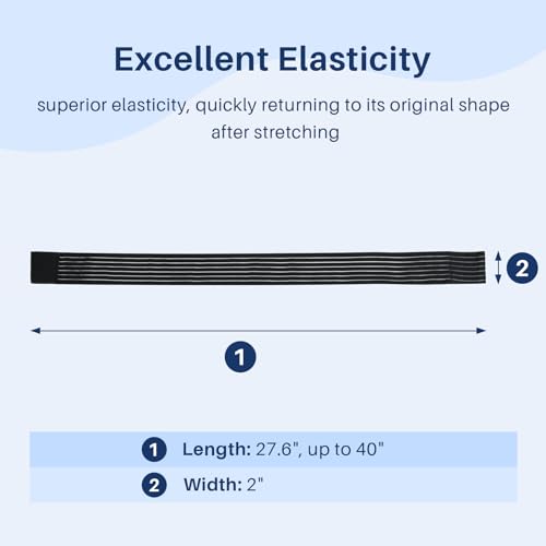 Comfytemp Ice Pack Strap, Stretchable, Reusable, 27.6 x 2 in, 1pc - size: 27.6 x 2 in