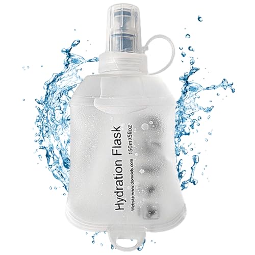 Soft Flask Foldable Leakproof Portable Water Bottle