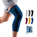 LP 667 Full Length Compression Leg Sleeve for Men & Women - color: Dark Blue, size: Small