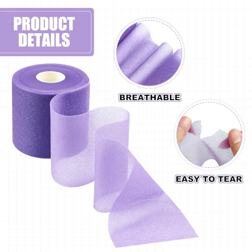 2.75‑Inch 30‑Yard Purple Athletic Pre‑Wrap Tape - color: Purple