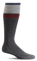 Sockwell Men's Sportster Graduated Compression Socks - color: Charcoal, size: Large-X-Large