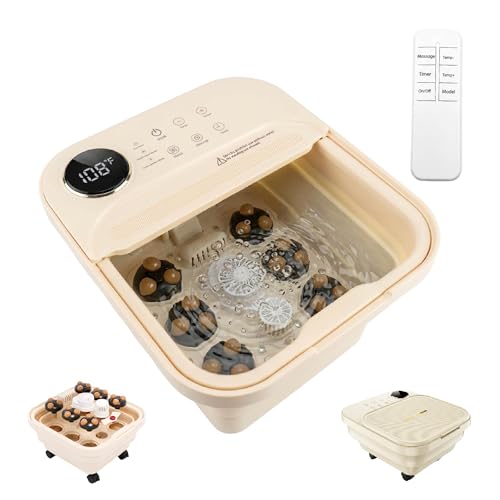 Collapsible Foot Spa Foot Soaking Tub Foot Spa Bath Massager with Heat