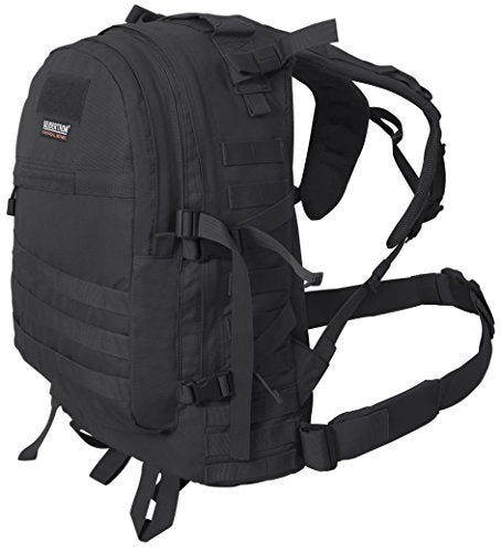 Seibertron Roving Motorcycle Riding Street Dirt Bike Waterproof Rucksack Backpack with Raincover Black - color: 3d Black