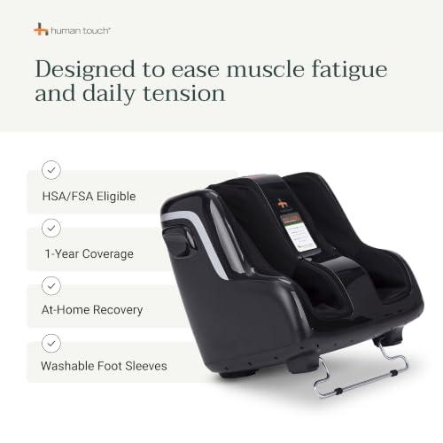 Human Touch Reflex5s Foot & Calf Massager Plantar Fasciitis - HSA Approved - size: Reflex5s
