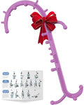 Back and Neck Massager for Pain Relief Deep Tissue, Upgraded Full Body Trigger Point Cane Massage Tools, Therapy Massage Stick Pressure Point Hook, Muscle Knot Remover Tool (Pink) - color: Pink